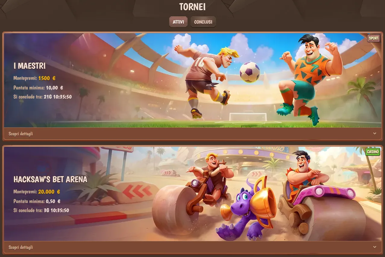 Bonus e giochi nei casino non AAMS